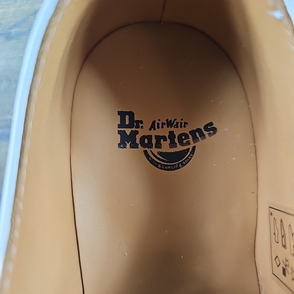 Dr. Martens AirWair 1461 White Patent Leather Oxford Shoes  NEW - Picture 8 of 10